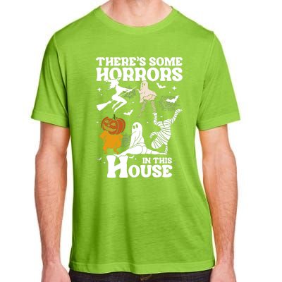 ThereS Some Horrors In This House Retro Halloween Adult ChromaSoft Performance T-Shirt