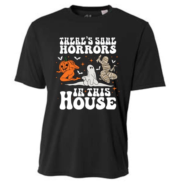 Theres Some Horrors In This House Halloween Cooling Performance Crew T-Shirt