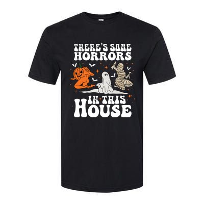 Theres Some Horrors In This House Halloween Softstyle CVC T-Shirt