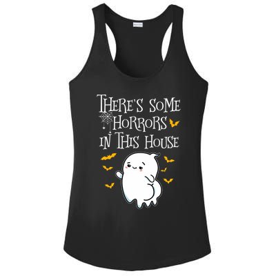 Theres Some Horrors In This House Booty Ghost Gift Ladies PosiCharge Competitor Racerback Tank