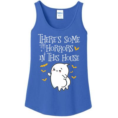 Theres Some Horrors In This House Booty Ghost Gift Ladies Essential Tank