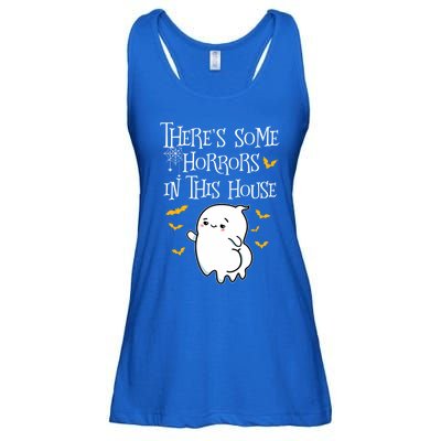 Theres Some Horrors In This House Booty Ghost Gift Ladies Essential Flowy Tank