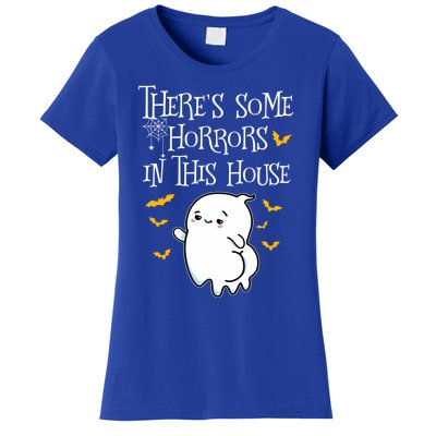 Theres Some Horrors In This House Booty Ghost Gift Women's T-Shirt