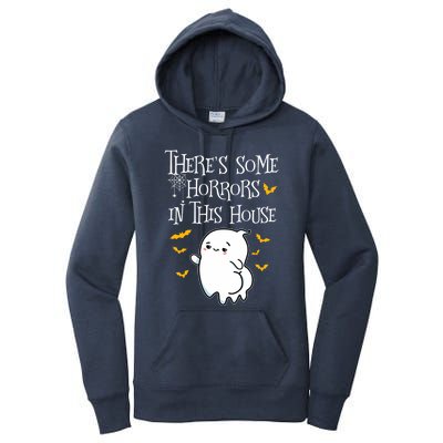 Theres Some Horrors In This House Booty Ghost Gift Women's Pullover Hoodie