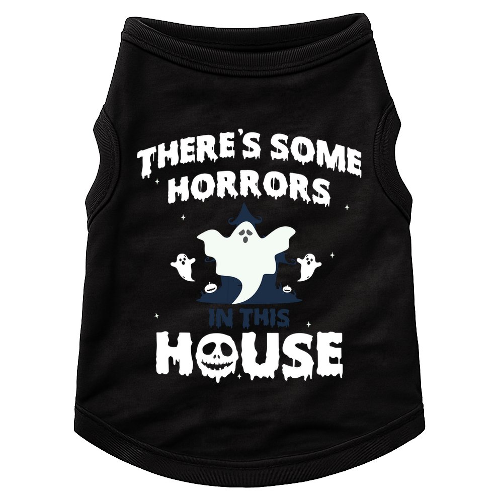 Theres Some Horrors In This House Doggie Tank