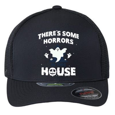 Theres Some Horrors In This House Flexfit Unipanel Trucker Cap