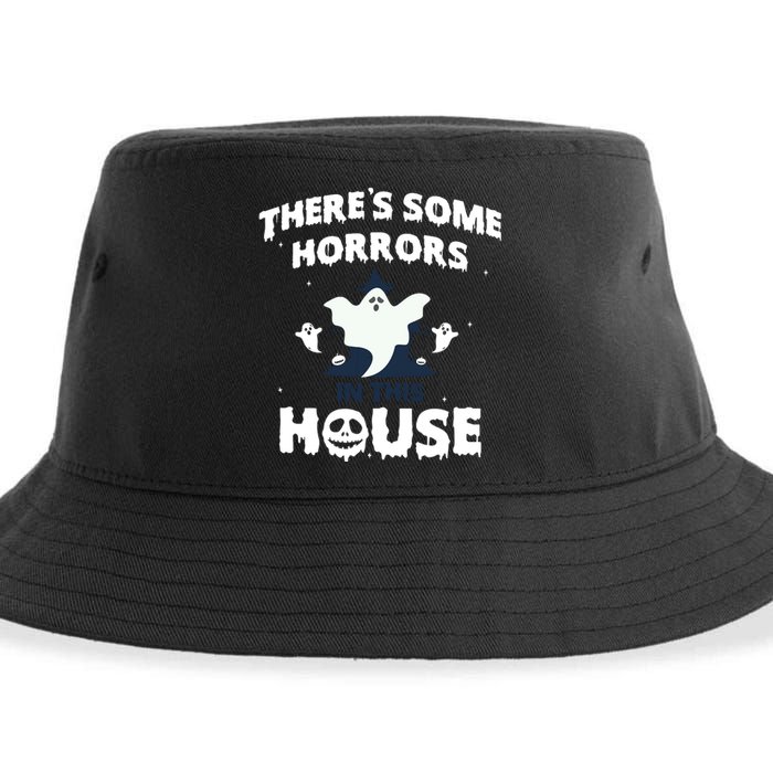 Theres Some Horrors In This House Sustainable Bucket Hat