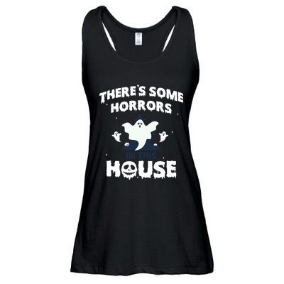 Theres Some Horrors In This House Ladies Essential Flowy Tank