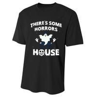 Theres Some Horrors In This House Performance Sprint T-Shirt