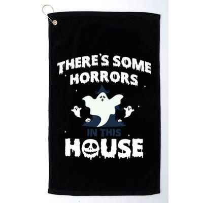 Theres Some Horrors In This House Golf Towel