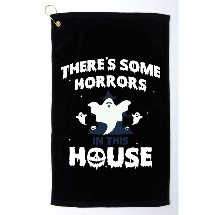 Theres Some Horrors In This House Golf Towel