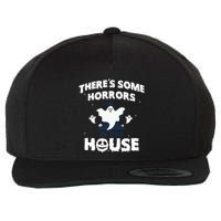 Theres Some Horrors In This House Wool Snapback Cap
