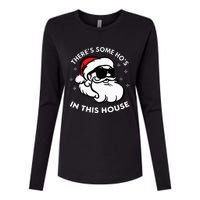 There's Some Ho's In This House Womens Cotton Relaxed Long Sleeve T-Shirt