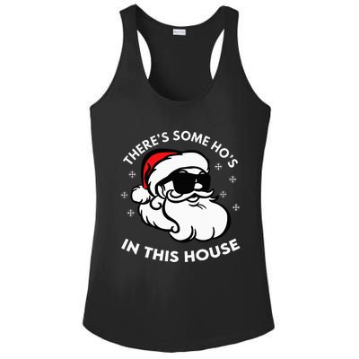 There's Some Ho's In This House Ladies PosiCharge Competitor Racerback Tank