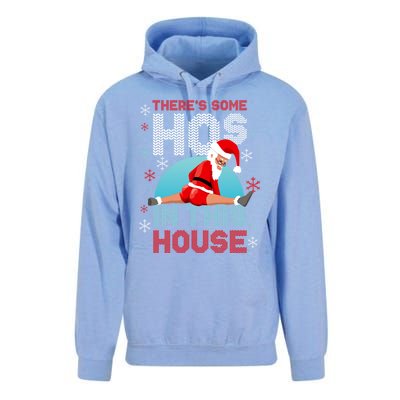 Theres Some Hos In This House Santa Got That Christmas Booty Gift Unisex Surf Hoodie