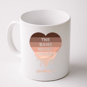 The Same Heart Inside Sunset Retro Black History Month Cute Gift Coffee Mug