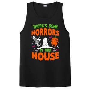 Theres Some Horrors In This House Funny Halloween Funny Gift PosiCharge Competitor Tank