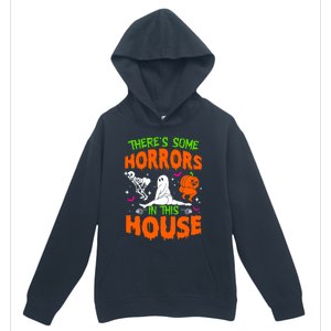 Theres Some Horrors In This House Funny Halloween Funny Gift Urban Pullover Hoodie