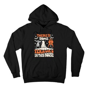 Theres Some Horrors In This House Ghost Pumpkin Halloween Hoodie