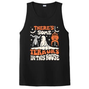 Theres Some Horrors In This House Ghost Pumpkin Halloween PosiCharge Competitor Tank