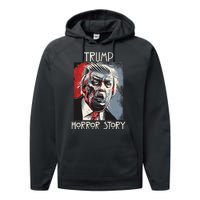 American Trump Horror Horror Story 2016 Zombie Election Performance Fleece Hoodie