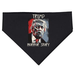 American Trump Horror Horror Story 2016 Zombie Election USA-Made Doggie Bandana