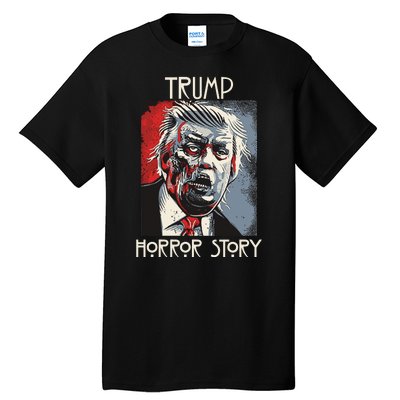 American Trump Horror Horror Story 2016 Zombie Election Tall T-Shirt