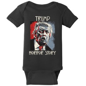 American Trump Horror Horror Story 2016 Zombie Election Baby Bodysuit