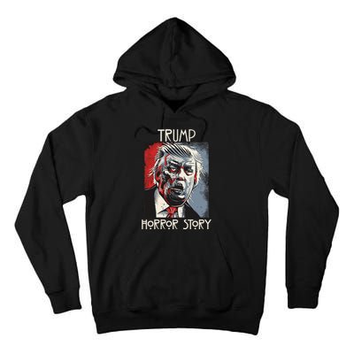 American Trump Horror Horror Story 2016 Zombie Election Tall Hoodie