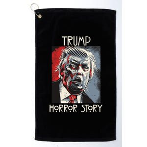 American Trump Horror Horror Story 2016 Zombie Election Platinum Collection Golf Towel