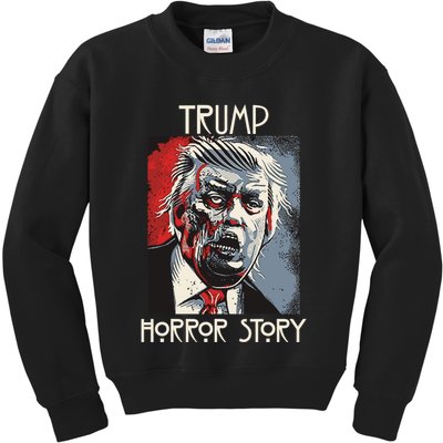 American Trump Horror Horror Story 2016 Zombie Election Kids Sweatshirt