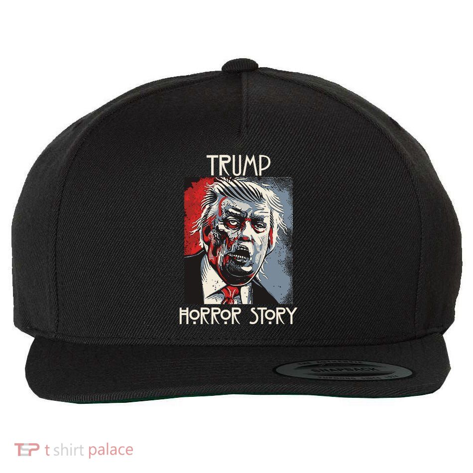 American Trump Horror Horror Story 2016 Zombie Election Wool Snapback Cap