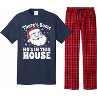 ThereS Some HoS In This House Funny Christmas In July Gift Pajama Set