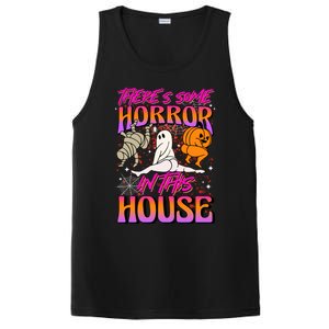 Theres Some Horrors In This House Ghost Pumpkin Halloween Gift PosiCharge Competitor Tank