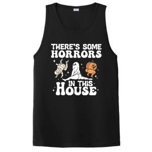 There’s Some Horrors In This House Funny Halloween PosiCharge Competitor Tank