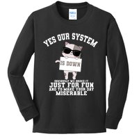 Tech Support Help Desk Information Technology Call Center Kids Long Sleeve Shirt