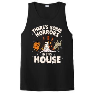 Theres Some Horrors In This House Ghost Halloween Funny PosiCharge Competitor Tank