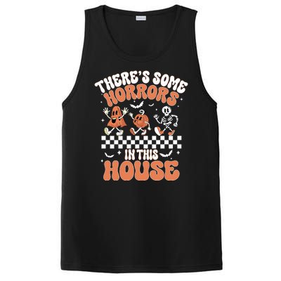 Theres Some Horrors In This House Ghost Pumpkin Halloween PosiCharge Competitor Tank