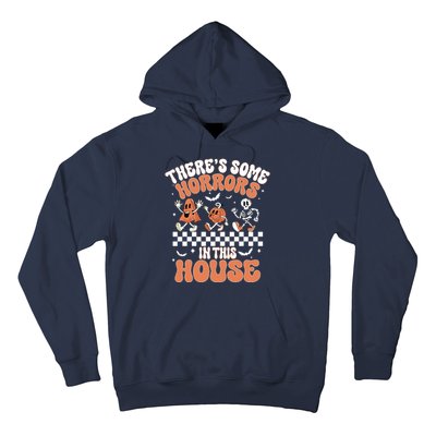 Theres Some Horrors In This House Ghost Pumpkin Halloween Hoodie