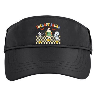 Therapy Squad Halloween Slp Ot Pt Team Adult Drive Performance Visor