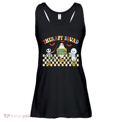 Therapy Squad Halloween Slp Ot Pt Team Ladies Essential Flowy Tank