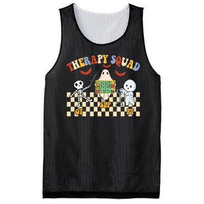 Therapy Squad Halloween Slp Ot Pt Team Mesh Reversible Basketball Jersey Tank