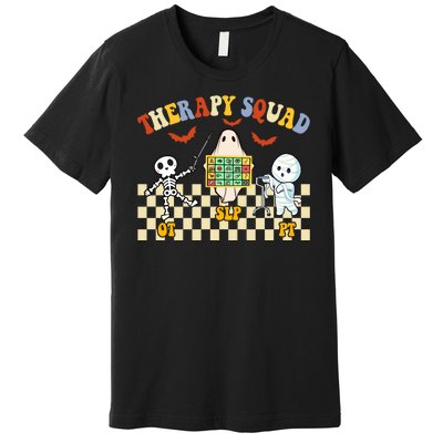 Therapy Squad Halloween Slp Ot Pt Team Premium T-Shirt