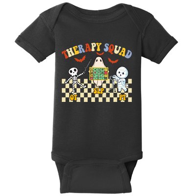 Therapy Squad Halloween Slp Ot Pt Team Baby Bodysuit