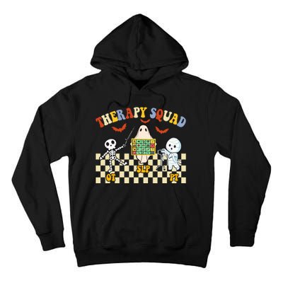 Therapy Squad Halloween Slp Ot Pt Team Tall Hoodie