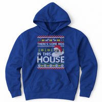 Theres Some Hos In This House Inappropriate Christmas Santa Gift Hoodie