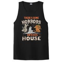 Theres Some Horrors In This House Halloween Pumpkin Ghost Trending Design PosiCharge Competitor Tank