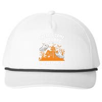 Theres Some Horrors In This House Ghost Halloween Funny Snapback Five-Panel Rope Hat