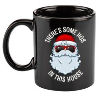 ThereS Some Ho Ho HoS In This House Funny Gift 11oz C Handle Ceramic Mug