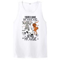 Theres Some Horrors In This House Halloween Funny Mummy Ghost PosiCharge Competitor Tank